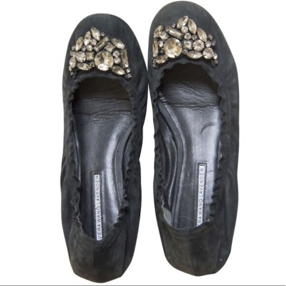 Vera‎ Wang Flat Sz 6.5 - Picture 1 of 6
